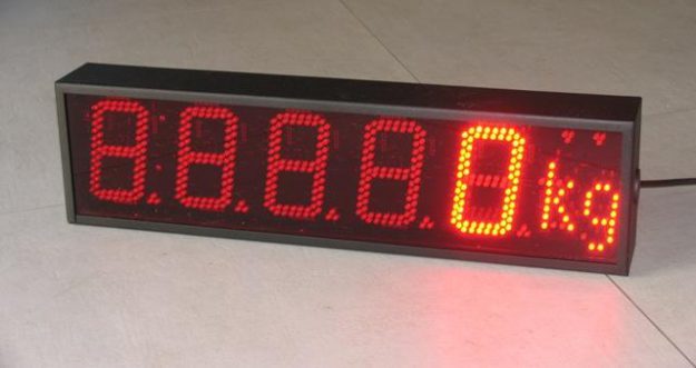 wyświetlacz wag samochodowych